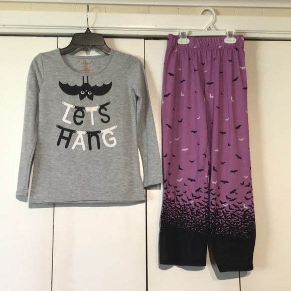 Cat & Jack Other - Cat and Jack Girls pajamas kids Size Medium in good condition Halloween theme